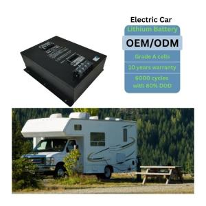 China Customized Electric Vehicle Lithium Batteries 24V 200AH Lithium RV Battery wholesale
