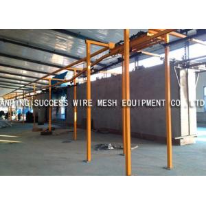 Eco Friendly Wire Fence Making Machines , PVC Wire Coating Machine Various Colors