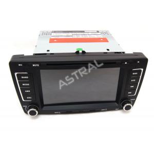 China Dual Core Touch Screen Car GPS Navigation System With 3G Wifi iPod TV BT For Skoda Octavia supplier