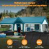 Lightweight UPS Lithium Battery Solar Generator Built In Pure Sine Wave Inverter
