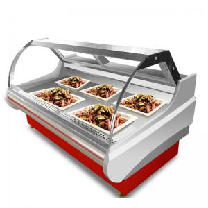 Restaurant Deli Display Case Thick Insulation Design  Air Duct Structure