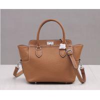 China high quality 26cm women small tan leather doctor bag handbags branded designer handbags M-G01-8 on sale