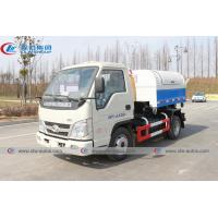 China 4 CBM Dongfeng Hydraulic Hook Lifting Truck For Garbage Collection on sale