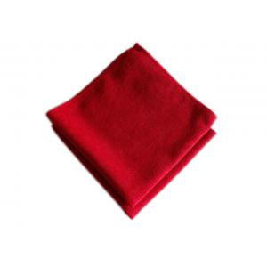 Red Microfiber Car Cleaning Towel Microfiber Terry Towel