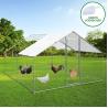 China CE Lockable Latch Walk In 4mx3m Chicken Run Kennel wholesale