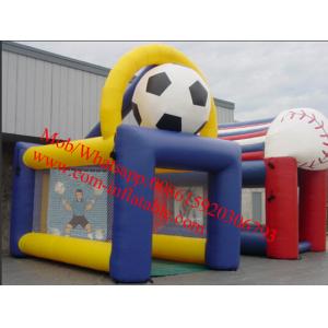 World Cup Soccer Inflatable goal Inflatable Goal Kick Fantasy Inflatable Soccer Game Goal