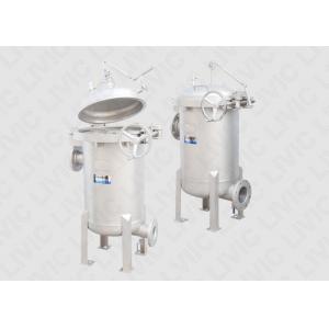 China Quick Open Bag Filter Housing for Solvents / Paints Filtration Simple Durable supplier