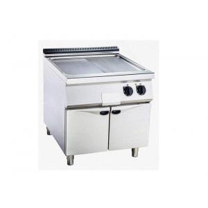 Gas / Electric Griddle Flat Or Grooved Available Western Kitchen Equipment CE Approve