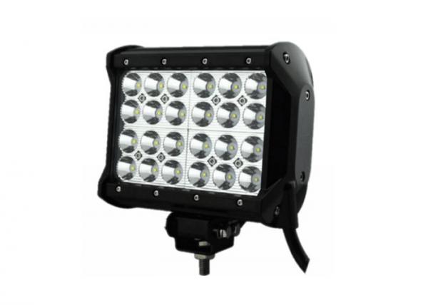 7 Square Led Offroad Lights Quad Row Led Light Bar 32V 6000 - 6500 K