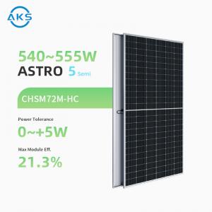 Astronergy 5Semi 540w 545w 550w 555w Solar Panels Battery Photovoltaic Panels For Solar Farm System
