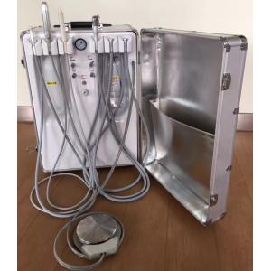Mini Suitcase Veterinary Portable Dental Unit With 6pcs Holder And Suction