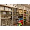 Garment Shop Metal Shelving Units With Wood Shelves 25mm Melamine MDF Board