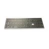 China Backlit Desktop Rugged Waterproof Vandal-Proof Keyboard With Integrated Optical Trackball And Numeric Keypad wholesale