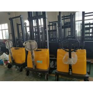 Semi Electric Pallet Stacker Walkie Operating Type With 1600 * 790 * 1400mm