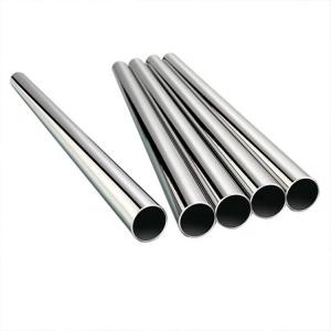 316 Round Stainless Steel Pipe Tube 0.5mm 6500 mm ASTM Welded