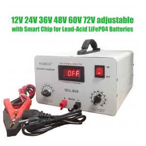 Adjustable 24v Smart Battery Charger Automotive Battery Maintainer 5A-40A