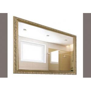 Bathroom Decorative Framed Mirrors , Safety Explosion Large Framed Wall Mirror