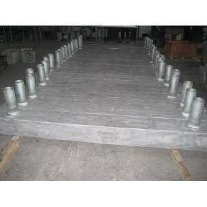 Marine Sacrificial Aluminum Anode / ASTM Aluminum Sacrificial Anodes in brackish sea water