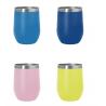 4 Color Stainless Steel Water Cups Double Wall Vacuum Insulated Wine Cup