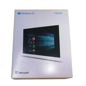 China Microsoft Windows 10 home USB license 100% Actviation Key Retail Box wholesale