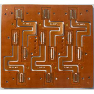 China Material flexível do Polyimide da máscara da solda do amarelo do PWB PCBA da placa de circuito com terminado supplier