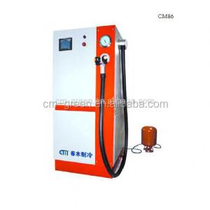 R600,R134A, R22, Refrigerant charging station machine, Refrigerant gas CNC technology filling station for assembly line