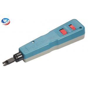 ABS Handle Network Crimping Tool Blue Punch Down Tool With 110 And 66 Blades