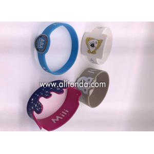 Irregularity shape silicone wrist band custom printing personalized silicone bracelet silicone wrist band printed Bands