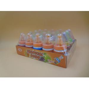China Colored Funny Baby Nipple Candy with candy powder / Assorted fruit flavor Hard Candy supplier