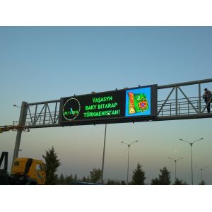 Variable Message Sign Outdoor LED Display with Performance and Hanging/Fixed Options
