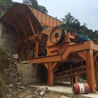 China 92000kgs Heavy Duty Jaw Crusher Machine Granite Limestone Crushing on sale