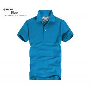 China Short sleeve T-shirt summer Men's Polo shirt cotton lapel supplier