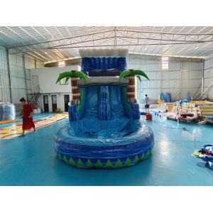 EN14960 8x3x4m Inflatable Water Slides Indoor Inflatable Water Bounce House
