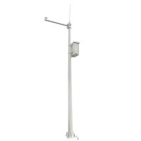 China Public Security CCTV Camera Poles Galvanised Steel 6m Smart Lighting on sale