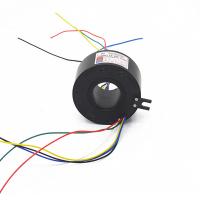 China Compact Size Through Hole Slip Ring , Hollow Shaft Rotary Electrical Interface on sale