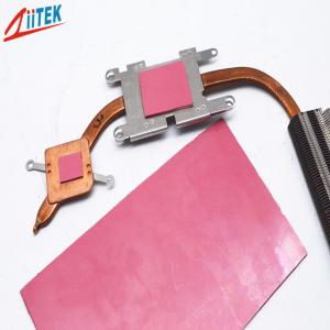 China 2W / MK Cooling Thermal Conductive Silicone Adhesive Gap Insulation Pad supplier