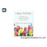 Flower / Beauiful Girl Pattern Animation Business Cards Attracted Eyes Birthday