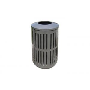 China Public Stainless Steel Building Products / Stainless Steel Trash Bin With Various Open Type supplier