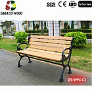 China Solid Plastic Outdoor Park WPC Chair Polymers WPC Garden Bench Wood Plastic Composite supplier
