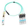 China H3C QSFP-4X10G-D-AOC-2M多用性がある2m （4 10G SFP+の活動的な光学ブレイクアウト ケーブルへの7ft） 40G QSFP+ wholesale