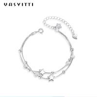 China 20.5cm 3gram Sterling Silver Jewelry Bracelets Silver Ball Slider Bracelet ODM on sale