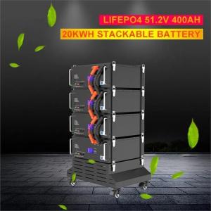 China Deep Cycles Stacked Lithium Battery Pack LiFePO4 Battery Customization supplier