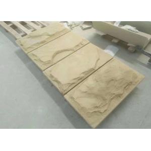 China Yellow red Natural Sandstone Paving mushroom slab tile wholesale