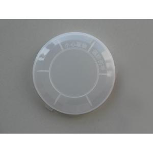 China 209 # convex transparent PE plastic can lids dull polish / glossy surface supplier