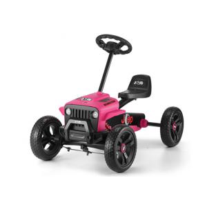 China High Strength Wear Resistance Childrens Toy Car 4 Wheels Childrens Go Kart Pedal supplier