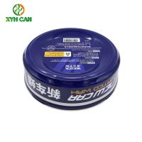 China Wax Tin Can Custom Printed Tin Containers 6 Oz For Car Polish Wax on sale