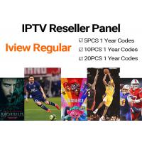 China USA Panel Reseller IPTV NBA NFL NHL 5000+ Live TV 20000+ VOD Iview Regular on sale