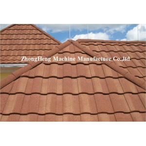 Aluminum Coils Stone Coated Roof Tile Machine For Classic Tiles 315 Ton capacity