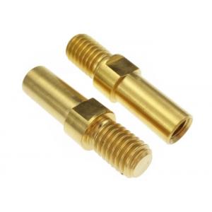 China 12 mm Titanium Shaft Pin Fastener Thread M6 for Auto Spare Parts Golden Oxide Finish supplier