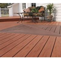 China UV Resistance Wpc Timber Flooring Decks Recyclable For Exterior Garden Decks on sale